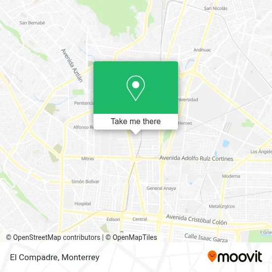 El Compadre map