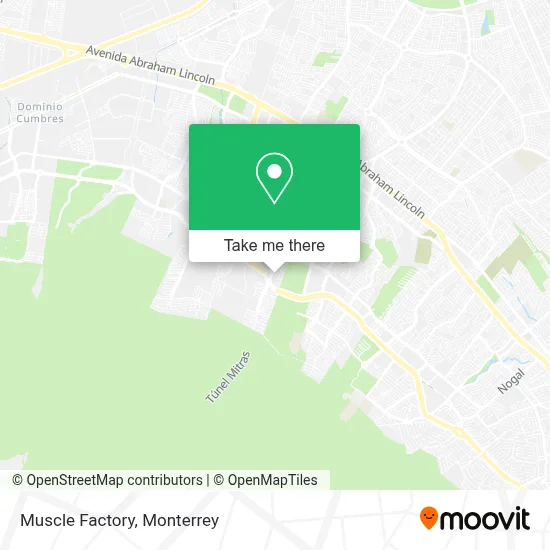 Muscle Factory map
