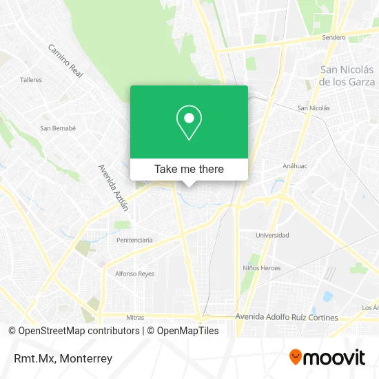 Rmt.Mx map