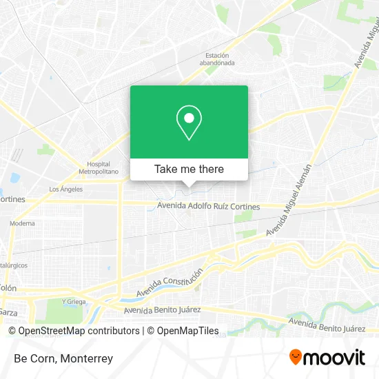 Be Corn map