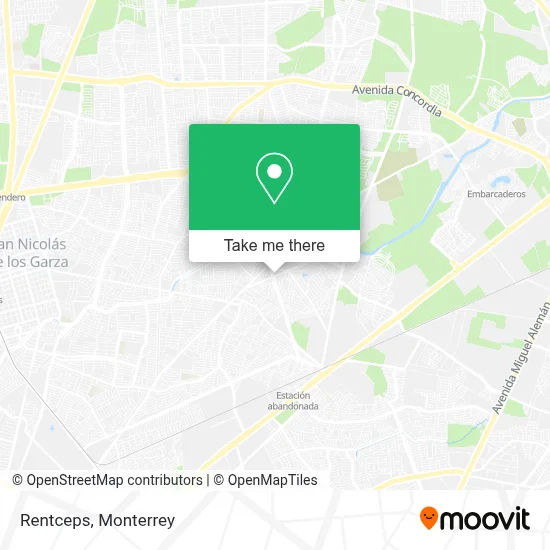 Rentceps map
