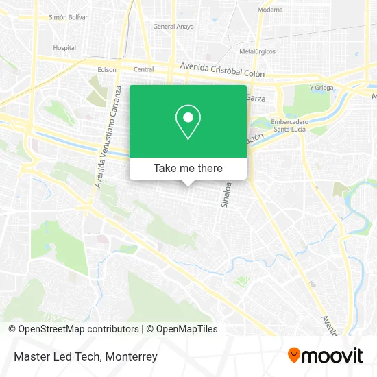Master Led Tech map
