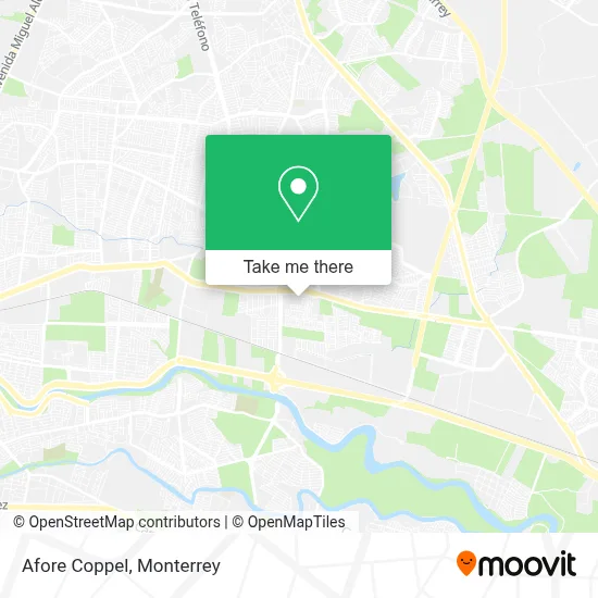 Afore Coppel map