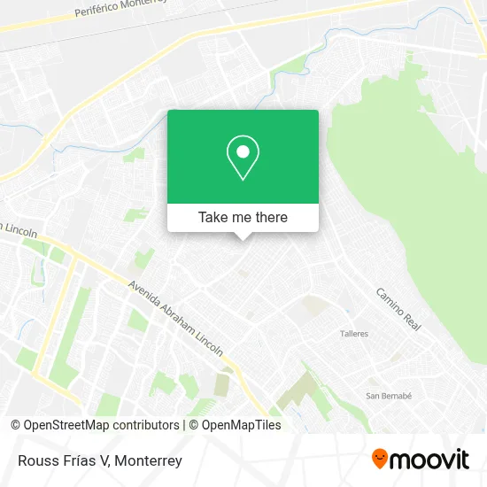Rouss Frías V map
