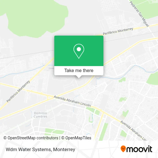 Wdm Water Systems map