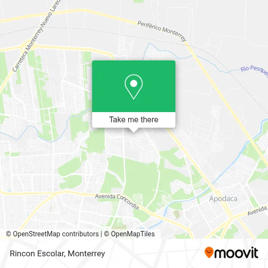 Rincon Escolar map