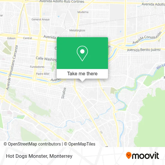 Hot Dogs Monster map