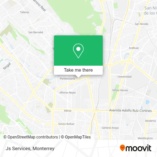 Js Services map