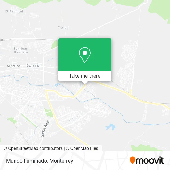 Mundo Iluminado map