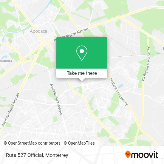 Ruta 527 Official map