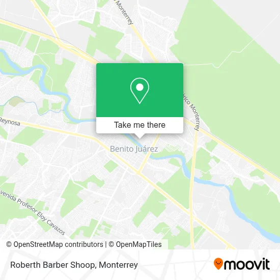 Roberth Barber Shoop map