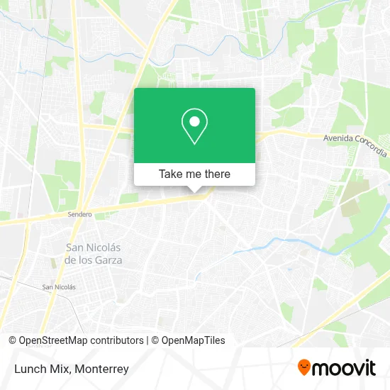 Lunch Mix map