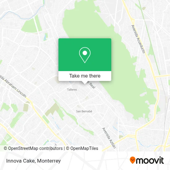 Innova Cake map