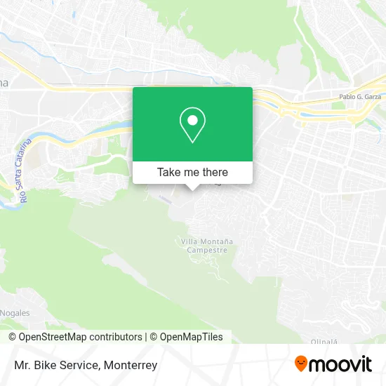 Mr. Bike Service map