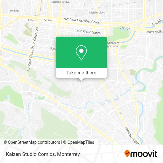 Kaizen Studio Comics map
