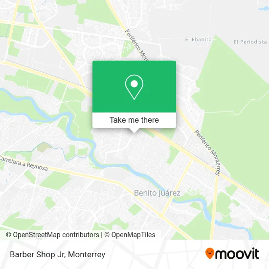 Barber Shop Jr map