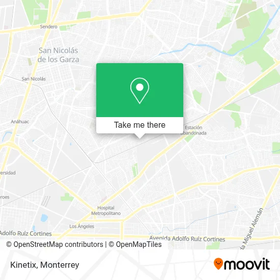 Kinetix map