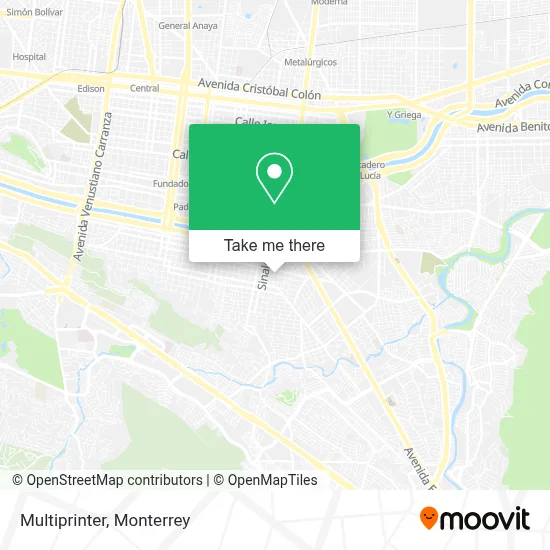 Multiprinter map