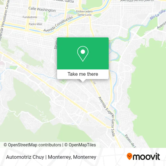 Automotriz Chuy | Monterrey map