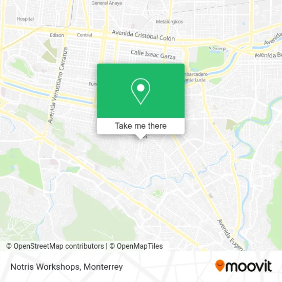 Notris Workshops map