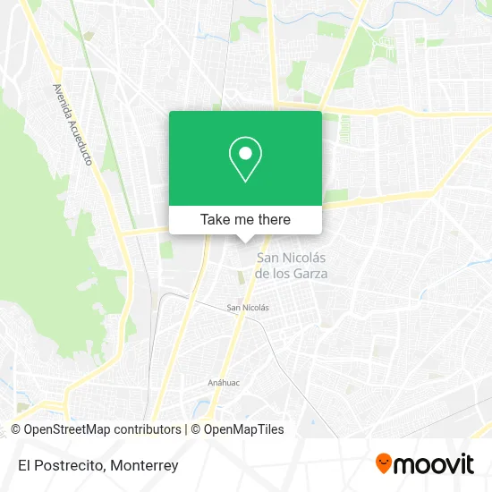 El Postrecito map