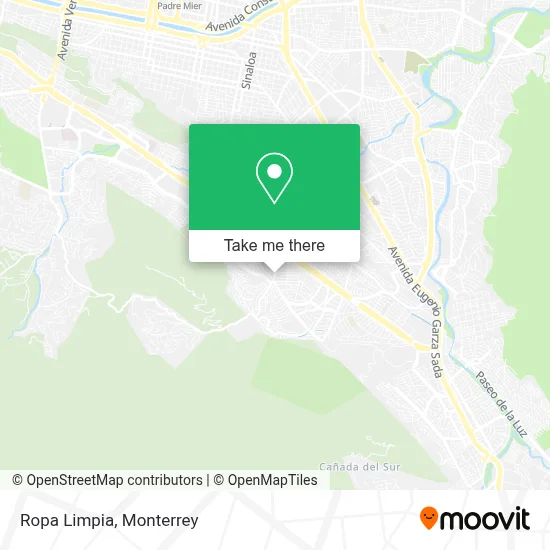 Ropa Limpia map