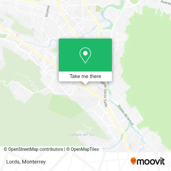 Lords map