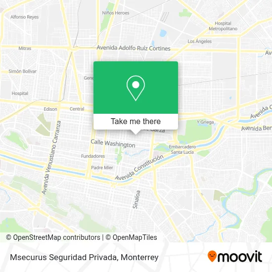 Msecurus Seguridad Privada map