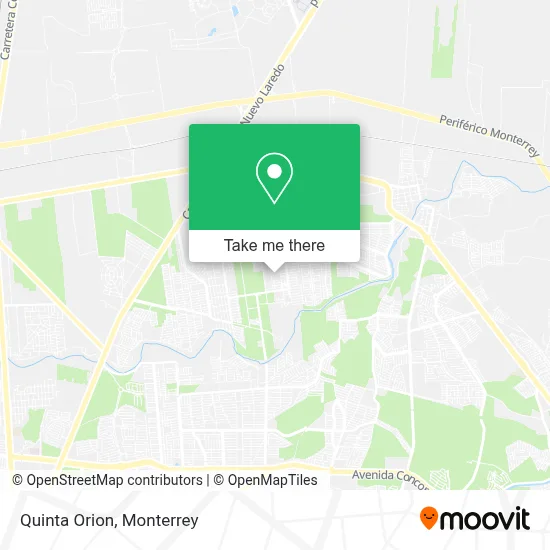 Quinta Orion map