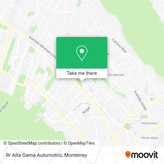 Rr Alta Gama Automotriz map