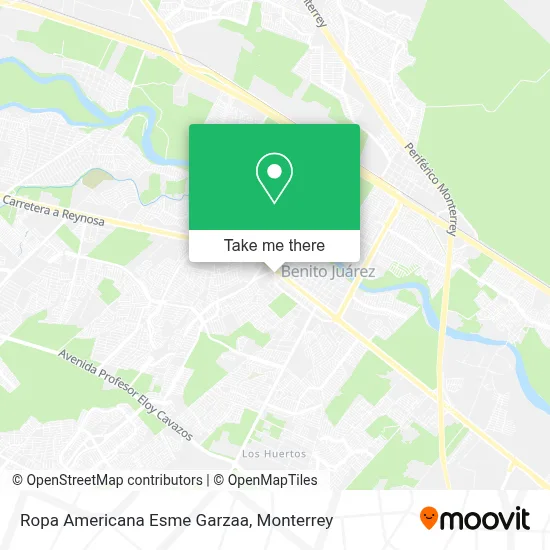 Ropa Americana Esme Garzaa map