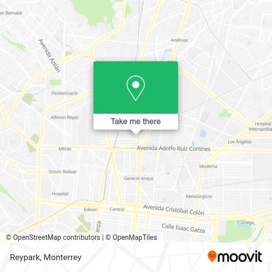 Reypark map