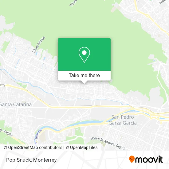 Pop Snack map