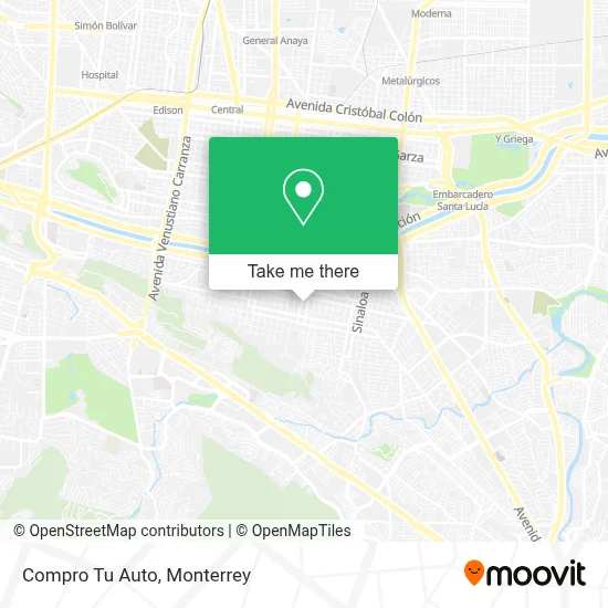 Compro Tu Auto map