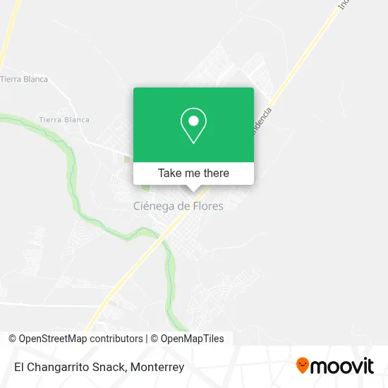 El Changarrito Snack map