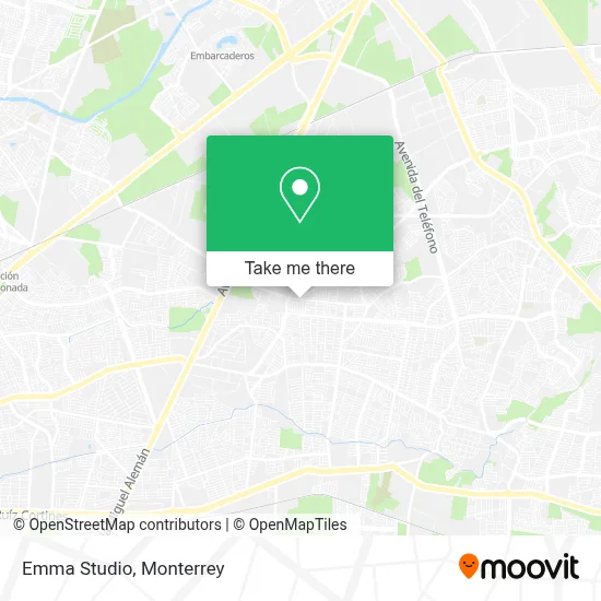 Emma Studio map
