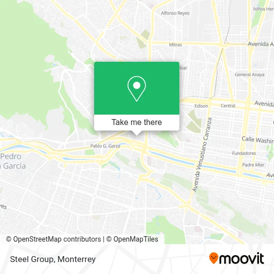 Steel Group map