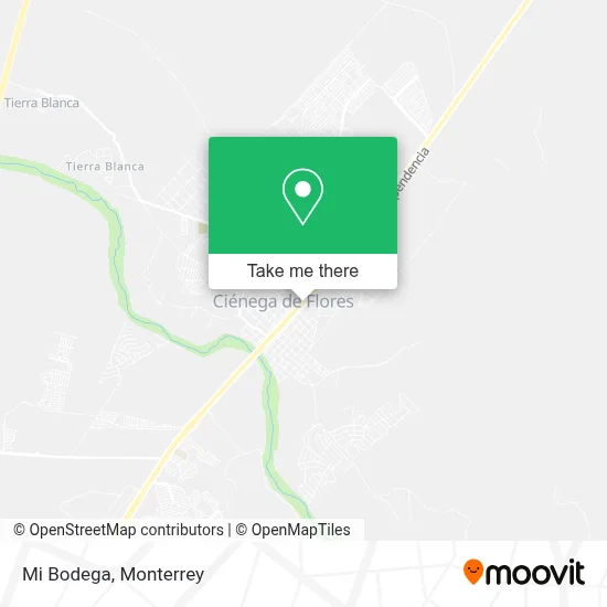 Mi Bodega map