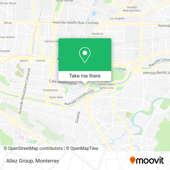 Allez Group map