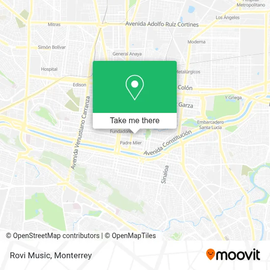 Rovi Music map