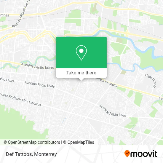 Def Tattoos map