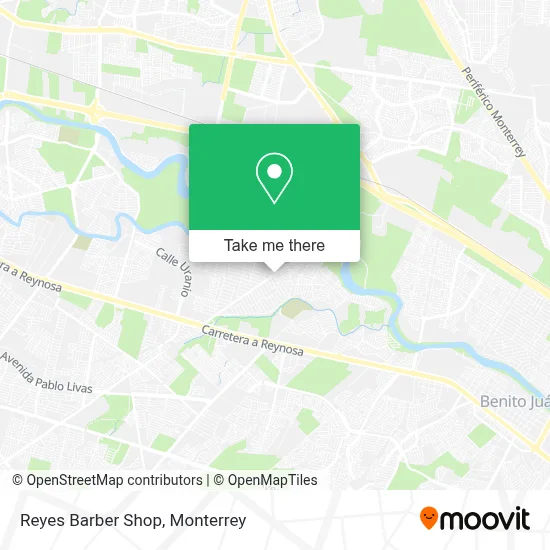 Reyes Barber Shop map