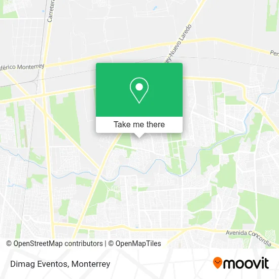 Dimag Eventos map