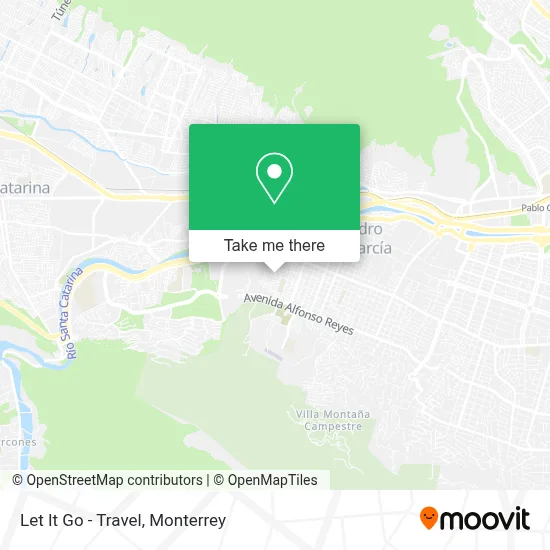 Let It Go - Travel map