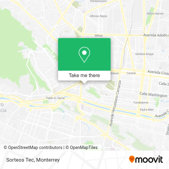 Sorteos Tec map