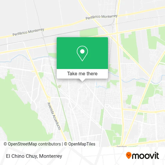 El Chino Chuy map
