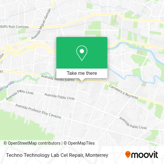 Techno Technology Lab Cel Repair map