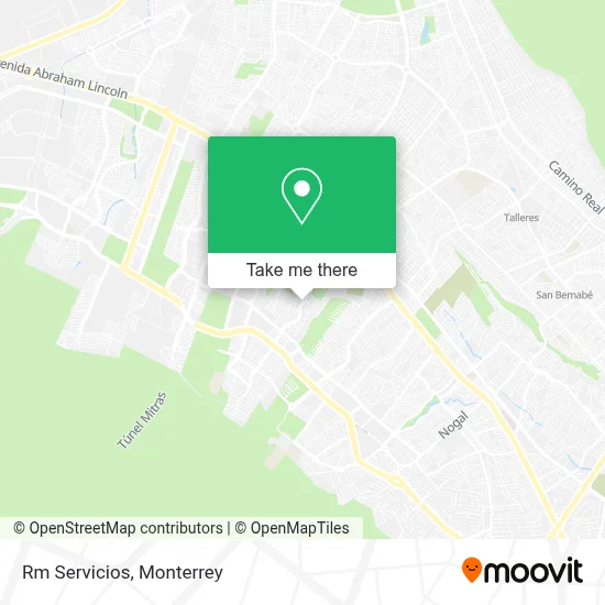 Rm Servicios map