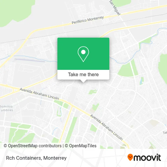 Rch Containers map