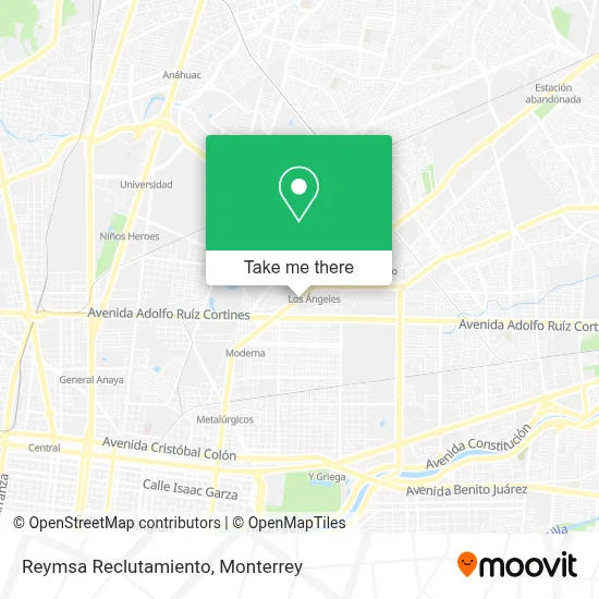 Reymsa Reclutamiento map